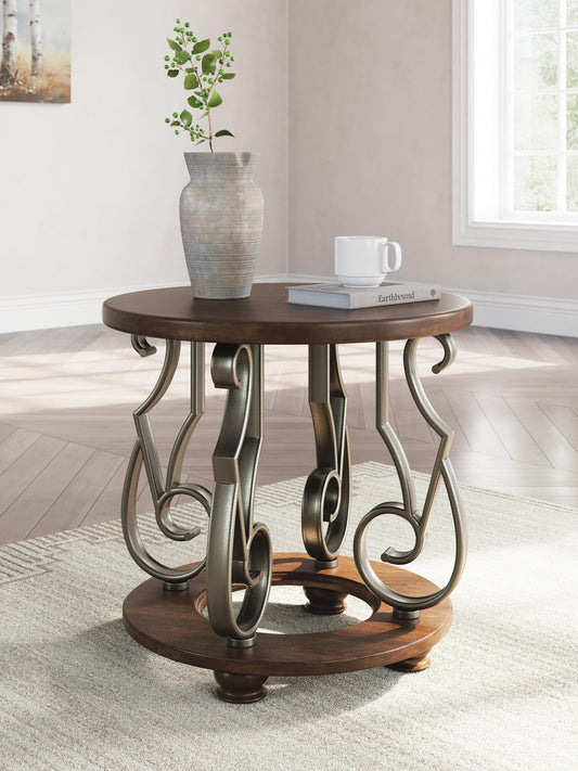 Frallyn Round End Table Signature Design by Ashley®