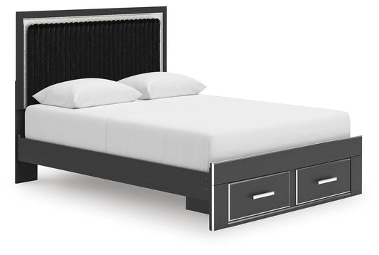 Zuraleus Upholstered Panel Storage Bed Signature Design by Ashley®
