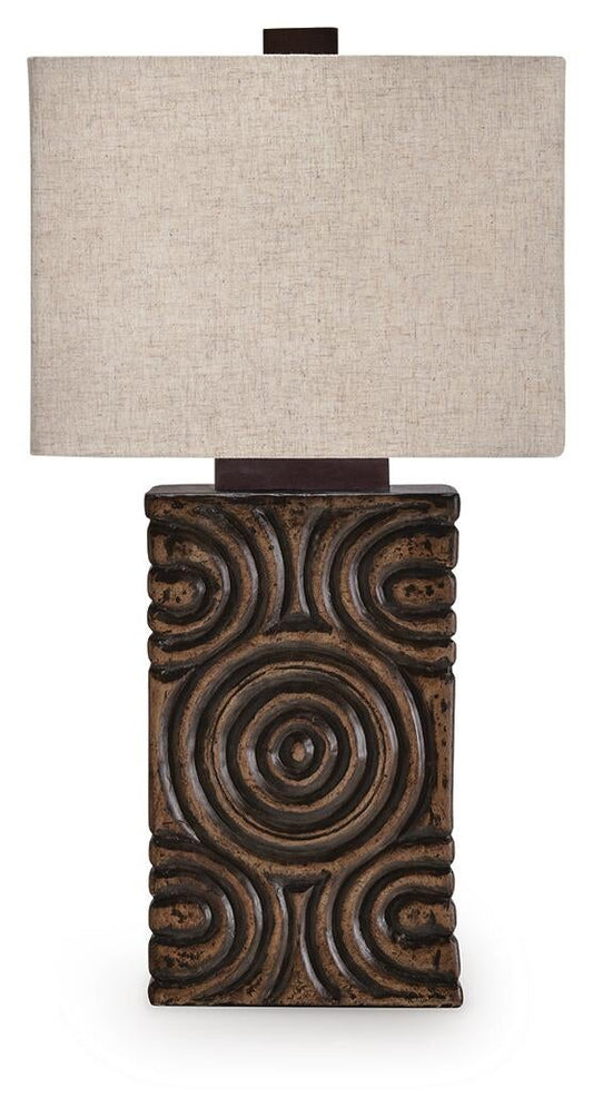 Heathbury Paper Table Lamp (1/CN) Signature Design by Ashley®