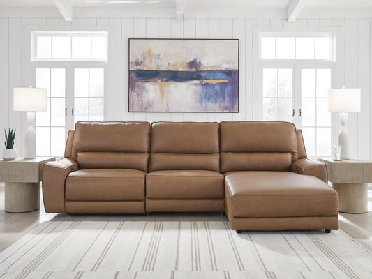 DeepWakes 3-Piece Reclining Sofa Chaise Signature Design by Ashley®