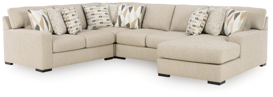Laurelgrove 4-Piece Sectional with Chaise Benchcraft®