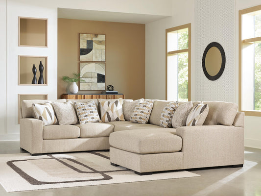 Laurelgrove 4-Piece Sectional with Chaise Benchcraft®
