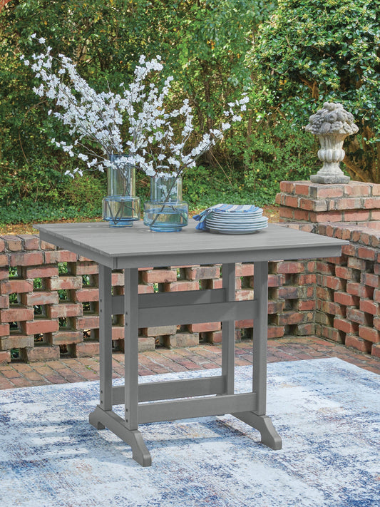 Sanctuary Beach Square Counter TBL w/UMB OPT Signature Design by Ashley®