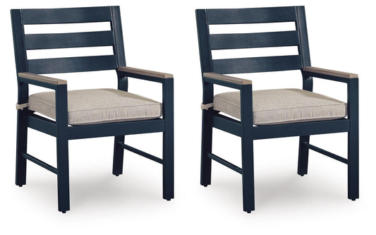 East Beach Arm Chair With Cushion (2/CN) Signature Design by Ashley®