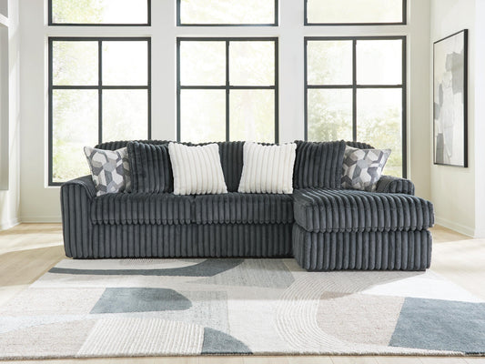 Midnight-Madness 2-Piece Sectional Sofa Chaise Signature Design by Ashley®