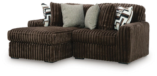 Midnight-Madness 2-Piece Sectional with Chaise Signature Design by Ashley®