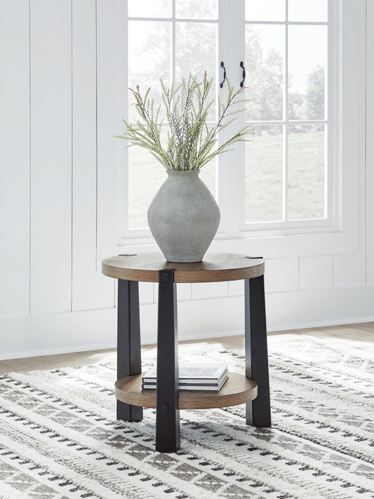 Ridgester Round End Table Signature Design by Ashley®