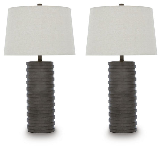 Neilett Poly Table Lamp (2/CN) Signature Design by Ashley®
