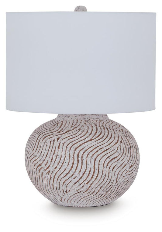 Vien Terracotta Table Lamp (1/CN) Signature Design by Ashley®