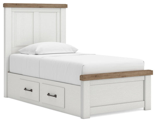 Savonport Panel Bed With Storage Benchcraft®
