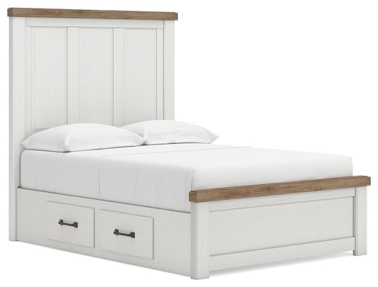 Savonport Panel Bed With Storage Benchcraft®