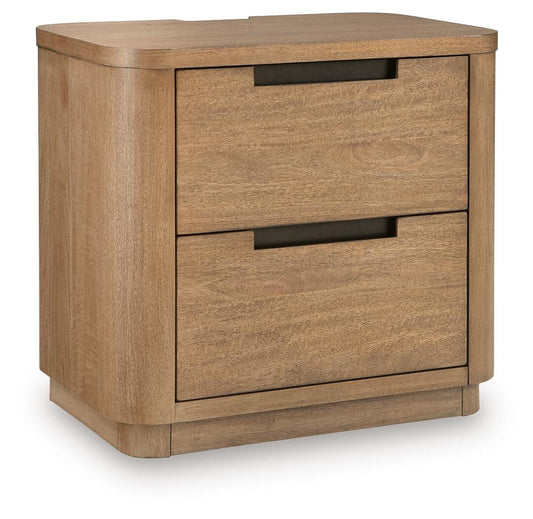 Pamaria Two Drawer Night Stand Signature Design by Ashley®