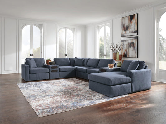 Modmax 8-Piece Sectional with Storage Chaise and Audio Consoles Signature Design by Ashley®