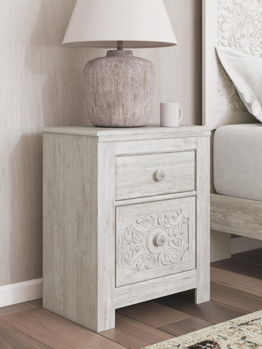 Paxberry Two Drawer Night Stand Signature Design by Ashley®
