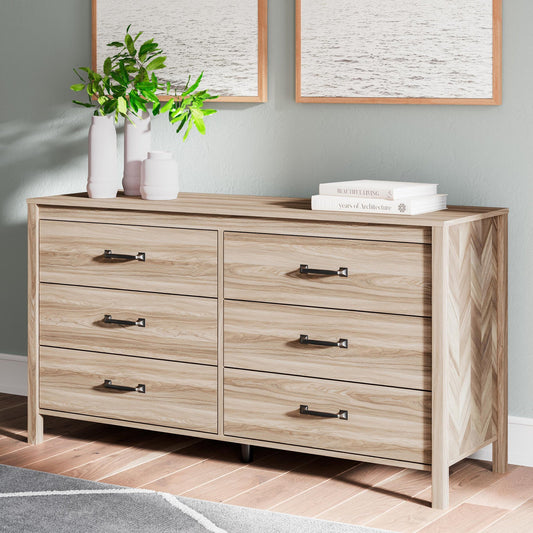 Battelle Six Drawer Dresser Signature Design by Ashley®