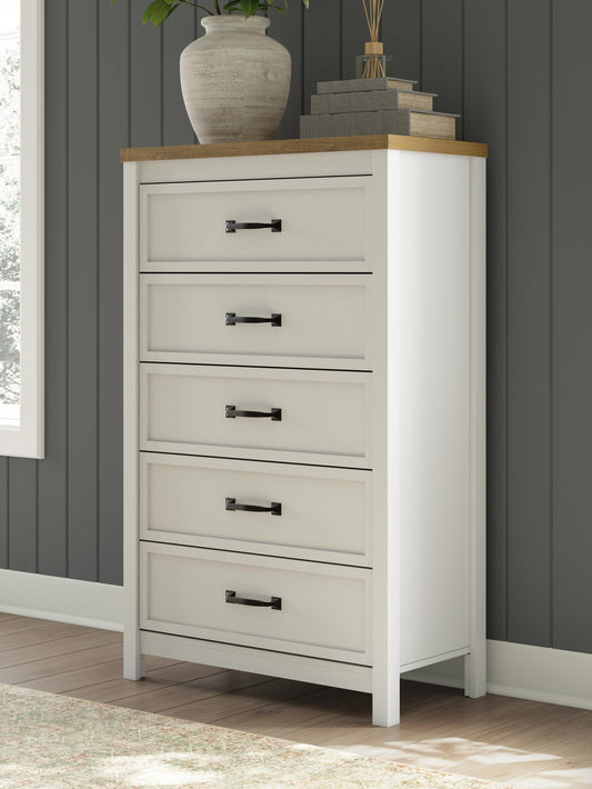 Kerisden Five Drawer Chest Signature Design by Ashley®