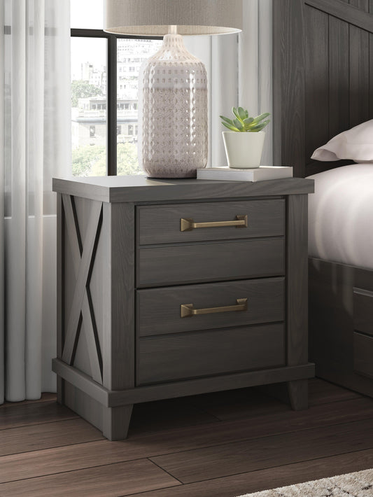Vonitta Bay Two Drawer Night Stand Signature Design by Ashley®