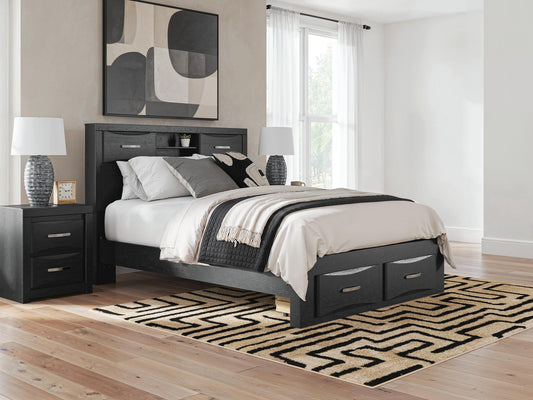 Stabotta Bookcase Storage Bed Signature Design by Ashley®