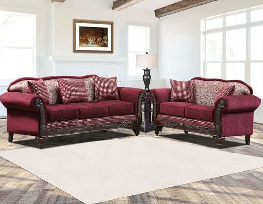 3277 Sofa, Loveseat and Lounger Trading Post