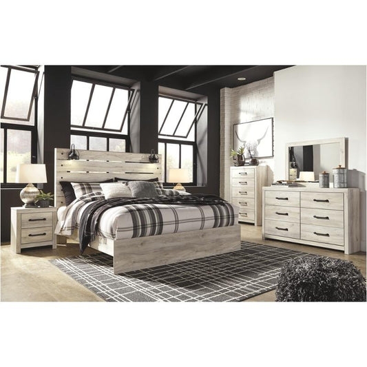 B192-58 | Ashley Furniture Cambeck King Panel Bed + Mattress Ashley