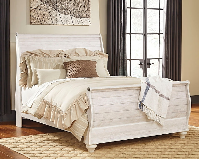 Willowton Queen Sleigh Bed Signature Design by Ashley®