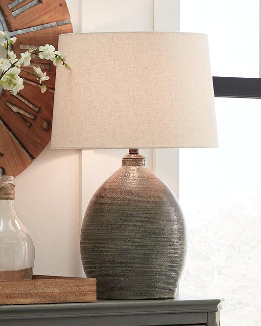 Joyelle Terracotta Table Lamp (1/CN) Signature Design by Ashley®