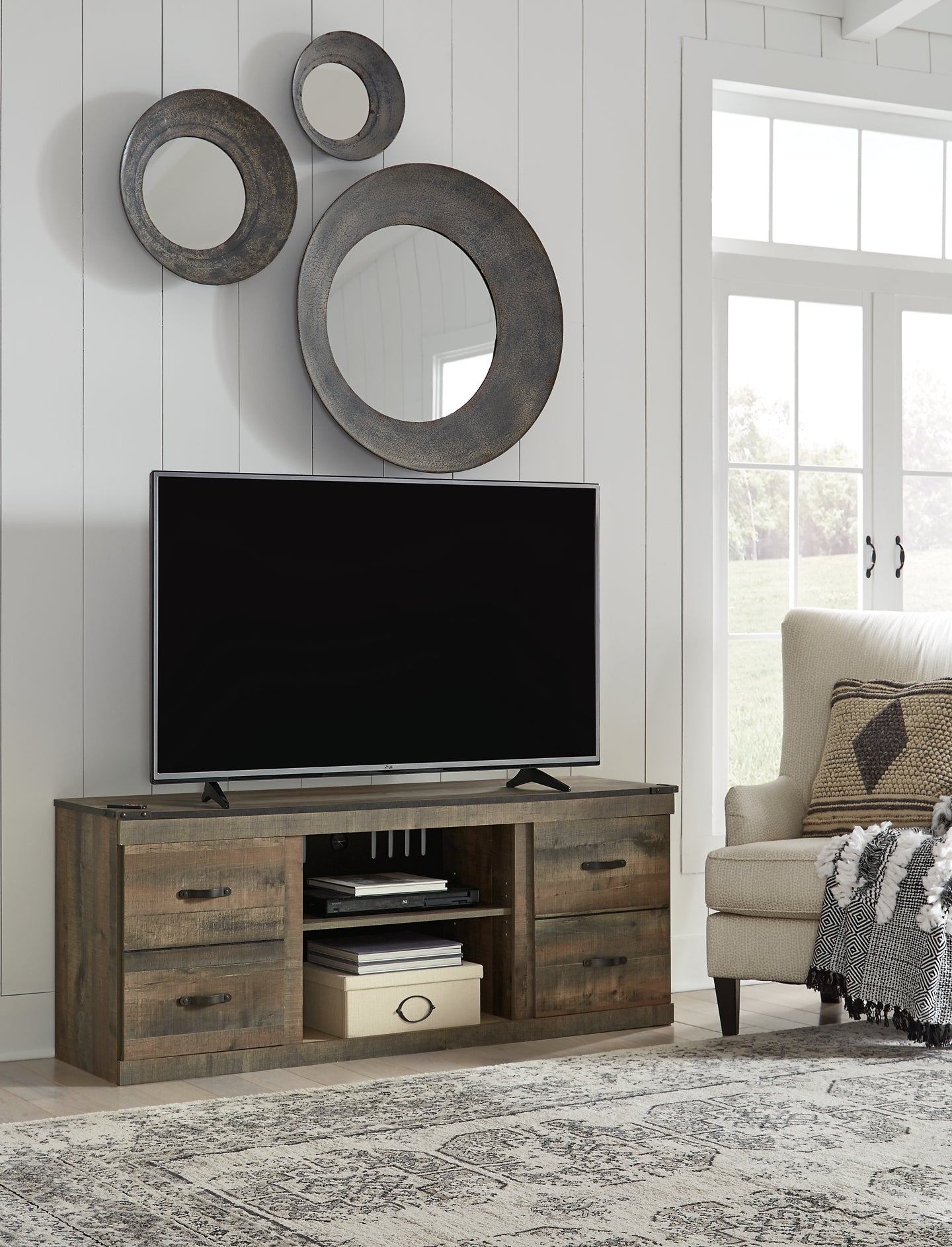 Trinell LG TV Stand w/Fireplace Option Signature Design by Ashley®