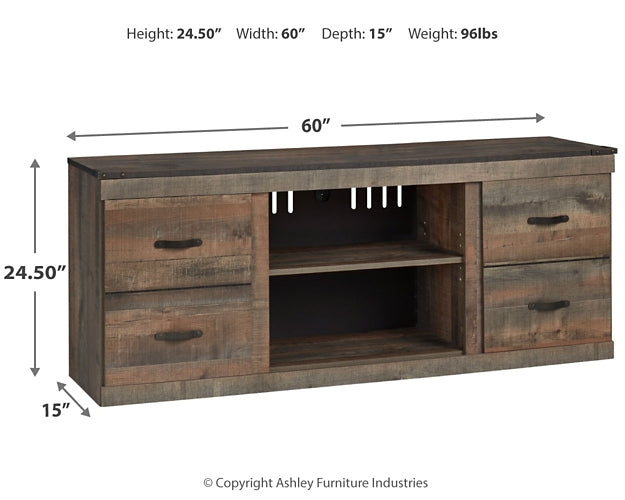 Trinell LG TV Stand w/Fireplace Option Signature Design by Ashley®
