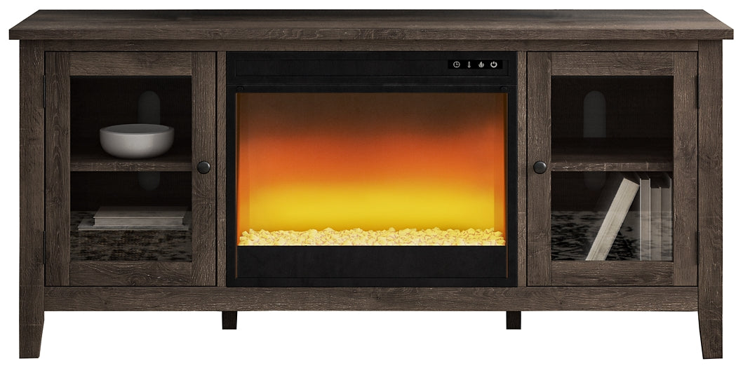 Arlenbry 60" TV Stand with Electric Fireplace Signature Design by Ashley®