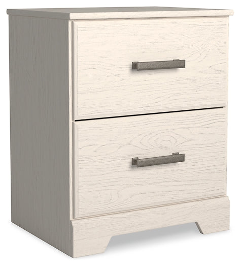 Stelsie Two Drawer Night Stand Signature Design by Ashley®