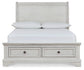 Robbinsdale Queen Sleigh Bed with Storage Signature Design by Ashley®