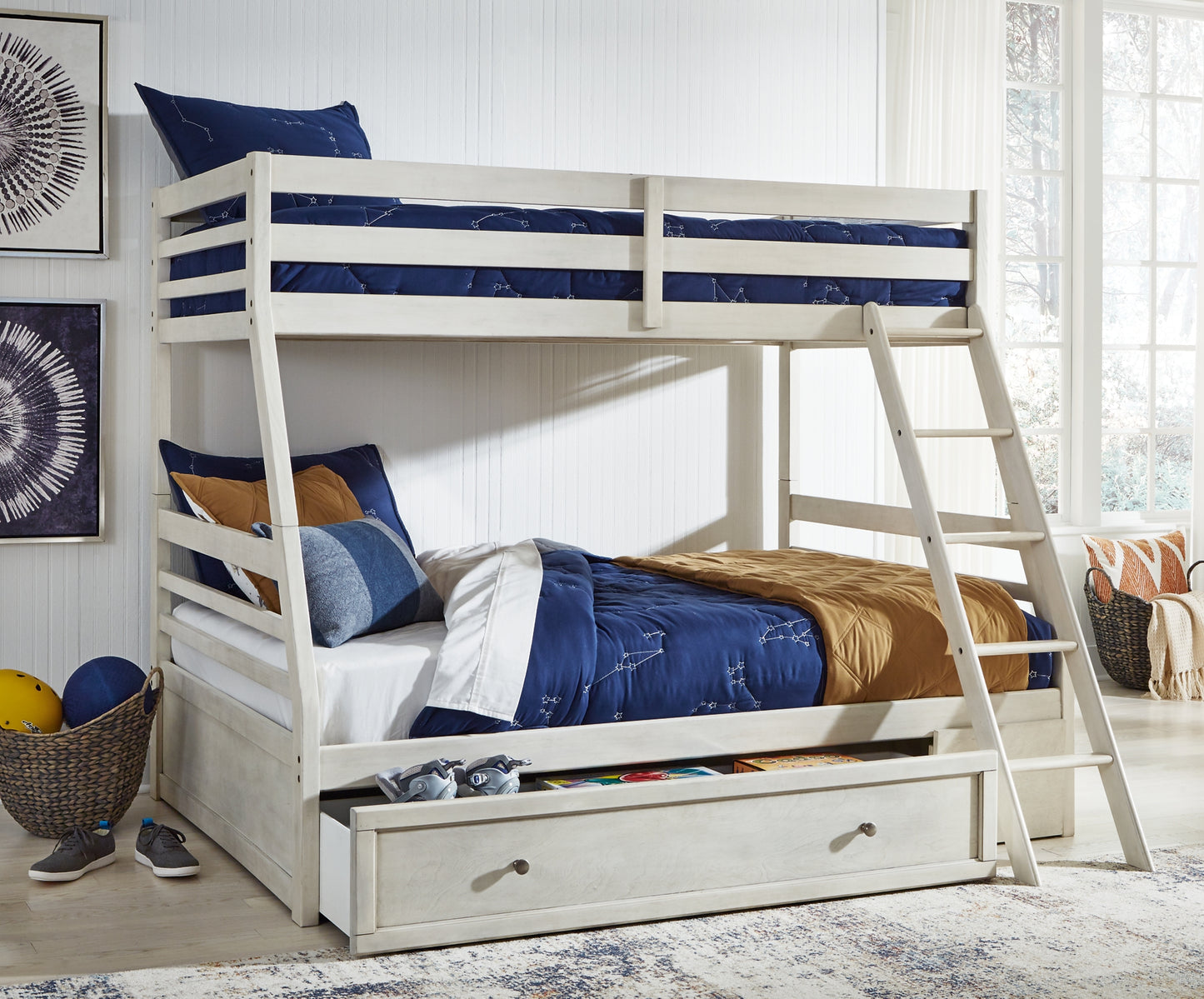 Robbinsdale  Over  Bunk Bed With Storage Signature Design by Ashley®