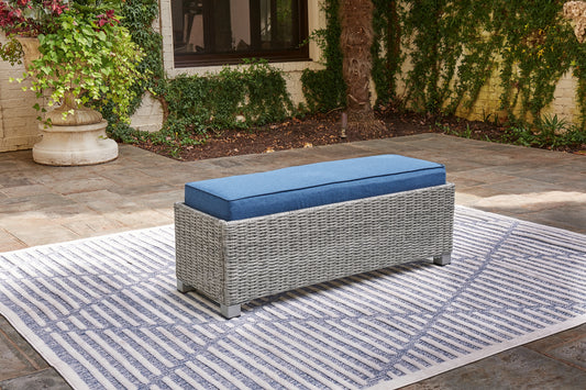 Naples Beach Bench with Cushion Signature Design by Ashley®