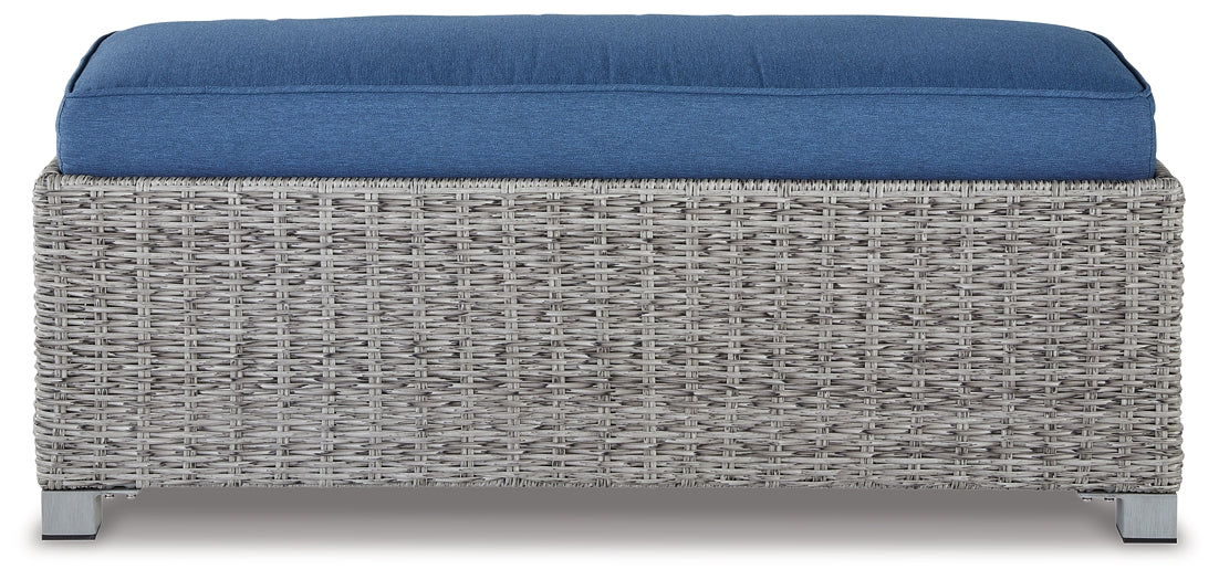 Naples Beach Bench with Cushion Signature Design by Ashley®