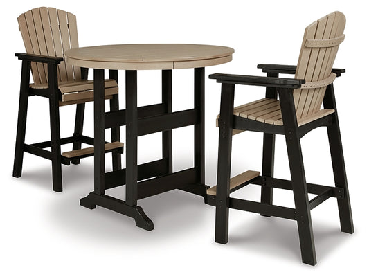 Fairen Trail Outdoor Bar Table and 2 Barstools Signature Design by Ashley®