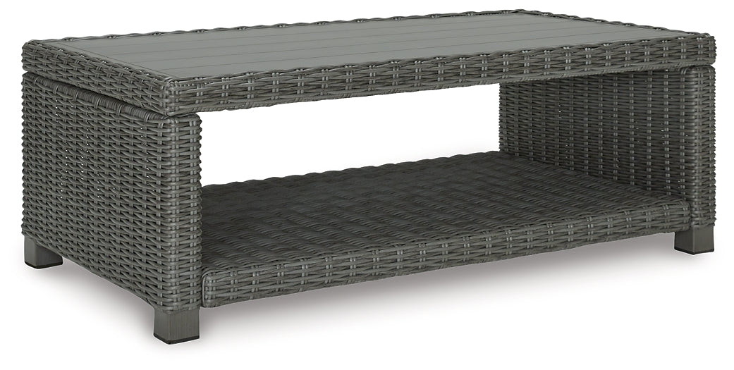 Elite Park Outdoor Coffee Table with 2 End Tables Signature Design by Ashley®