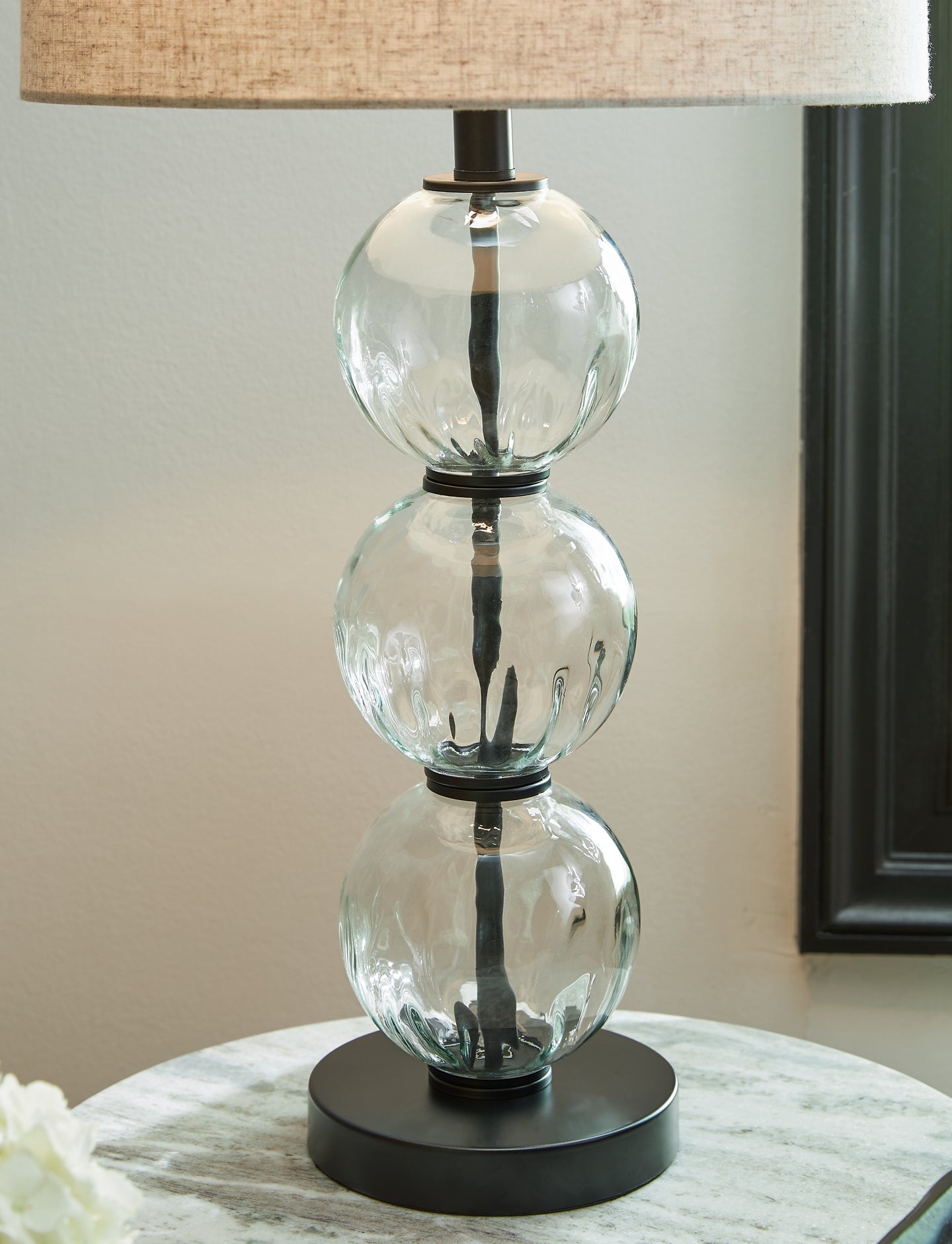 Airbal Glass Table Lamp (2/CN) Signature Design by Ashley®
