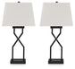 Brookthrone Metal Table Lamp (2/CN) Signature Design by Ashley®