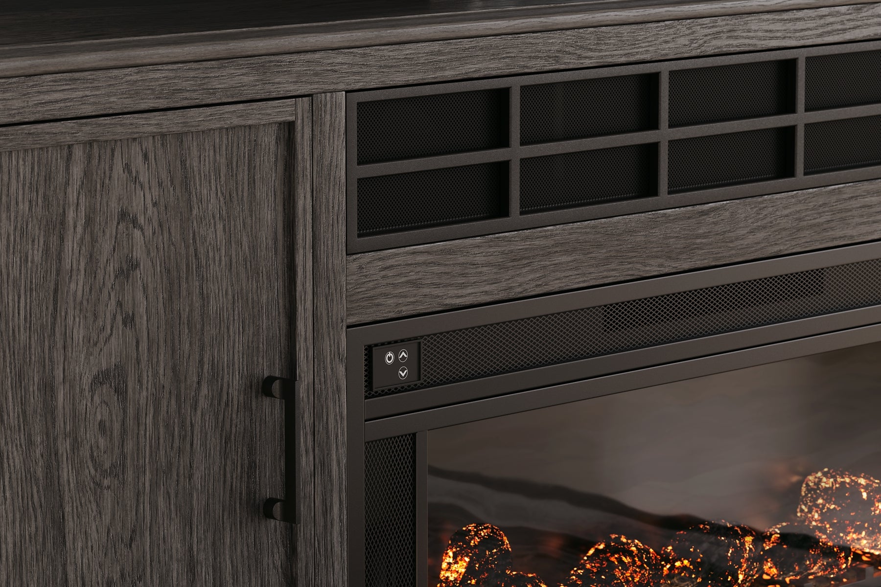 Montillan 84" TV Stand with Electric Fireplace Signature Design by Ashley®
