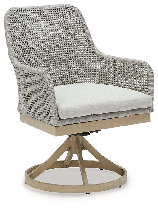 Seton Creek Swivel Chair w/Cushion (2/CN) Signature Design by Ashley®
