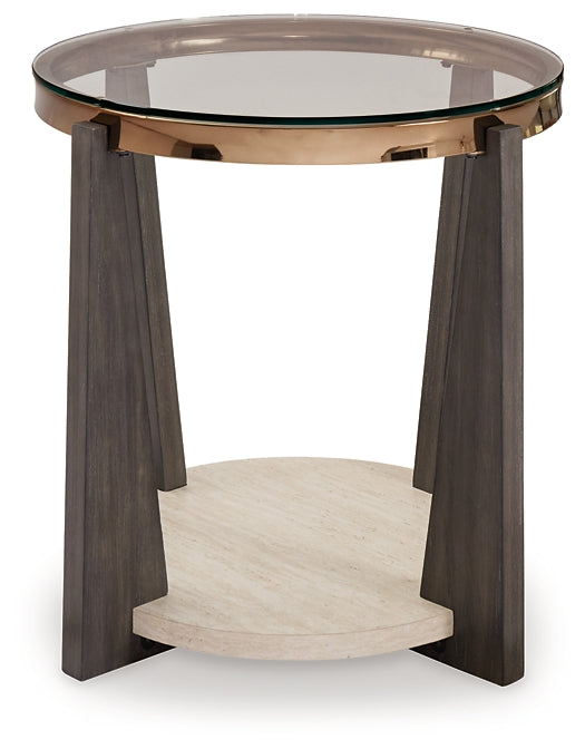 Frazwa Round End Table Signature Design by Ashley®