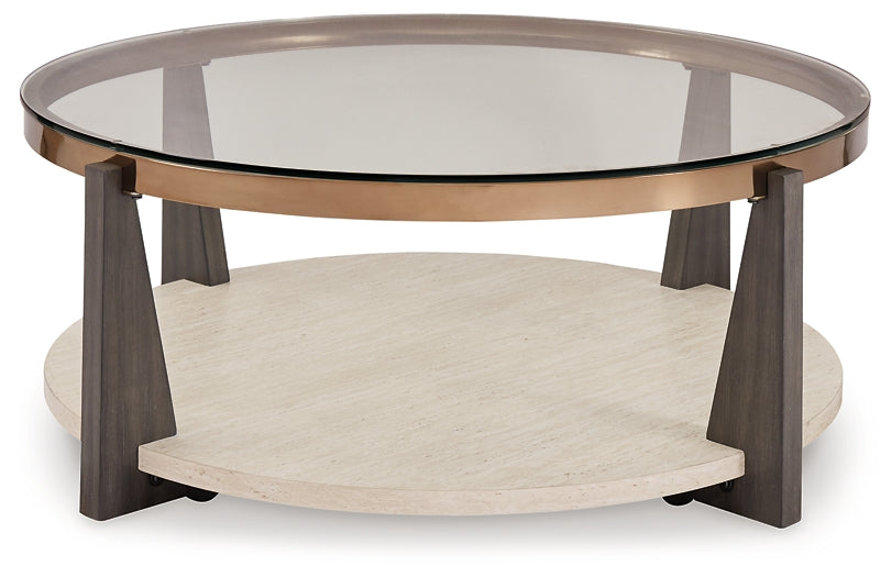 Frazwa Round Cocktail Table Signature Design by Ashley®