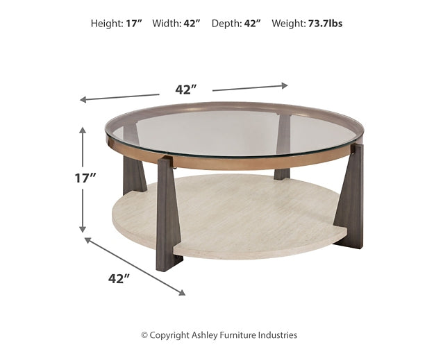 Frazwa Round Cocktail Table Signature Design by Ashley®