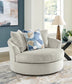 Maxon Place Oversized Swivel Accent Chair Benchcraft®