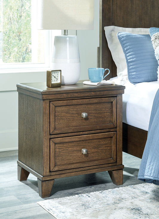 Shawbeck Two Drawer Night Stand Benchcraft®