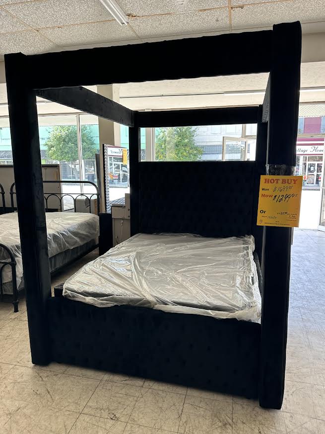 Used Queen Canopy Bed Only Trading Post
