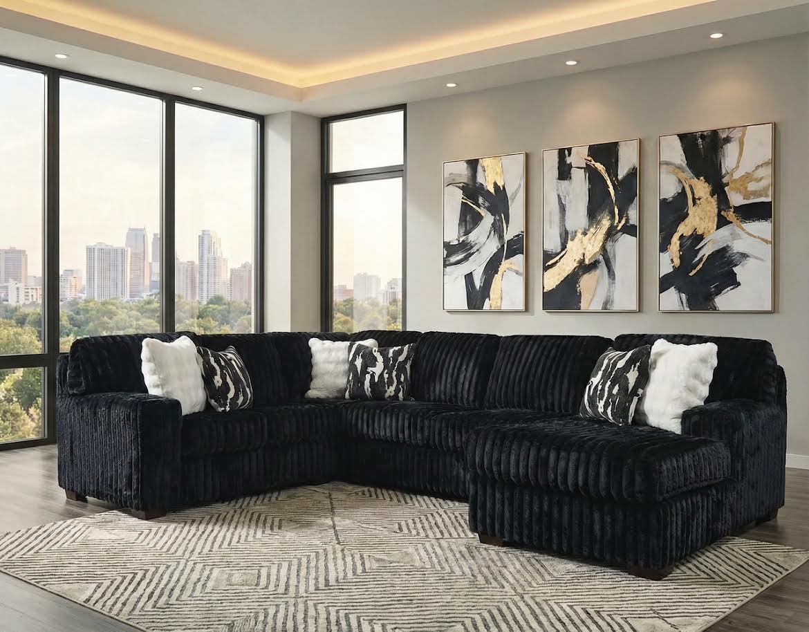 552 Hugo Black Sectional Trading Post