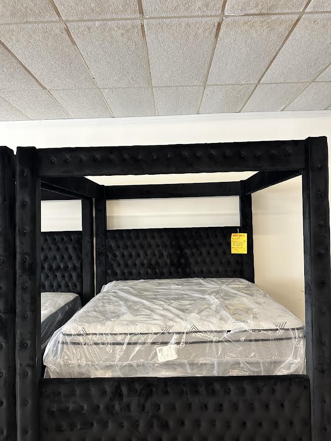 Used King Canopy Bed Only Trading Post
