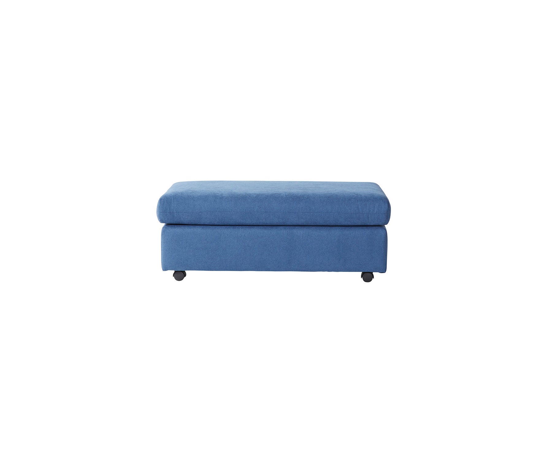 Navy 18200 Sofa With Cuddle Chair and Ottoman Hughes Furniture