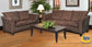 1000 Sienna Chocolate Sofa Loveseat Hughes Furniture